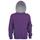 Sudadera capucha contrastada niños