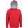 Sudadera capucha contrastada niños