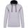 Sudadera capucha contrastada hombre