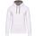 Sudadera capucha contrastada hombre