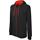 Sudadera capucha y cremallera contrastada