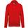 Sudadera capucha y cremallera unisex