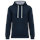 Sudadera con capucha de forro contrastado  - unisex