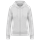 Sudadera con capucha y cremallera ecorresponsable mujer
