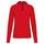 Sudadera deportiva capucha 1/4 cremallera unisex