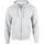 Sudadera heavy blend™ capucha y cremallera hombre