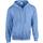 Sudadera heavy blend™ capucha y cremallera hombre