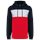 Sudadera tricolor con capucha unisex