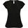 Top cuello plisado mujer