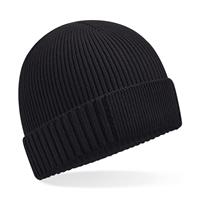 Gorro de algodón orgánico con parche técnico