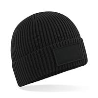 Gorro moderno con parche<br/>