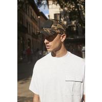 Gorra de 5 paneles con parche extraíble