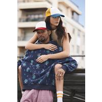Gorra trucker de 5 paneles multicolor<br/>