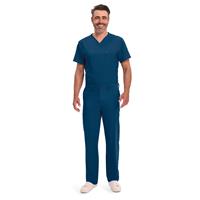 Pantalón con cordón de ajuste y tiro estándar hombre<br/>