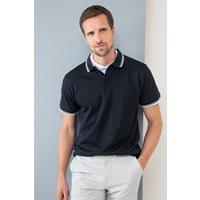 Polo cool plus® con ribete