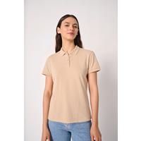 Polo punto piqué mujer