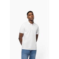 Polo de punto piqué manga corta hombre