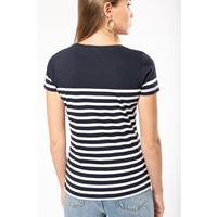 Camiseta marinera algodón orgánico mujer