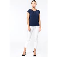 Blusa crepe mujer