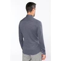 Camisa jacquard manga larga