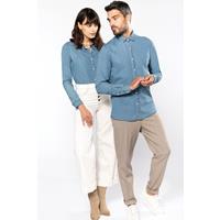 Camisa denim hombre