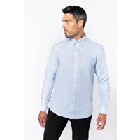 Camisa oxford manga larga hombre