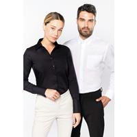 Camisa no-plancha manga larga hombre