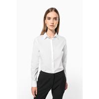 Camisa popelina de polialgodón de fácil cuidado para mujer