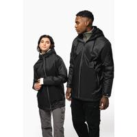 Chaqueta con capucha y forro de micropolar - unisex