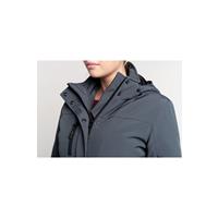 Parka softshell acolchada con capucha mujer