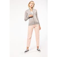 Chaqueta de punto con cremallera mujer