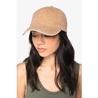 Gorra ecorresponsable efecto lavado unisex