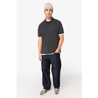 Polo ecorresponsable efecto lavado de punto jersey hombre