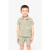 Polo ecorresponsable de rizo niño