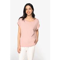 Camiseta ecorresponsable mangas vueltas mujer