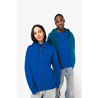 Sudadera ecorresponsable con cremallera y capucha unisex