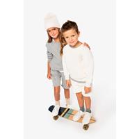 Sudadera ecorresponsable cuello redondo infantil