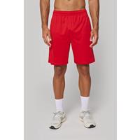 Pantalón corto multideporte de poliéster hombre