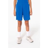 Pantalón corto multideporte de poliéster infantil