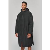 Parka larga con forro de sherpa unisex