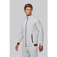 Chaqueta cuello alto hombre
