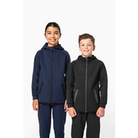 Chaqueta con capucha performance infantil