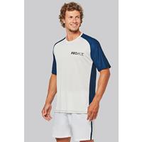 Camiseta de pádel bicolor mangas raglán hombre