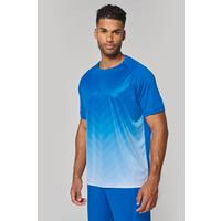 Camiseta multideporte de poliéster realzado unisex