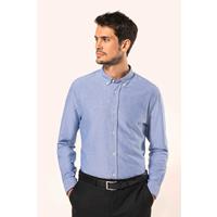 Camisa oxford manga larga hombre