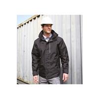 Parka resistente "efecto denim"