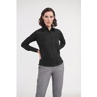 Camisa non-iron manga larga mujer
