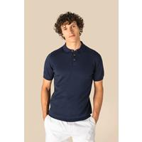 Polo ecorresponsable de punto hombre