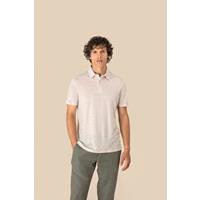 Polo de lino hombre
