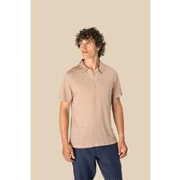 Polo de lino hombre
